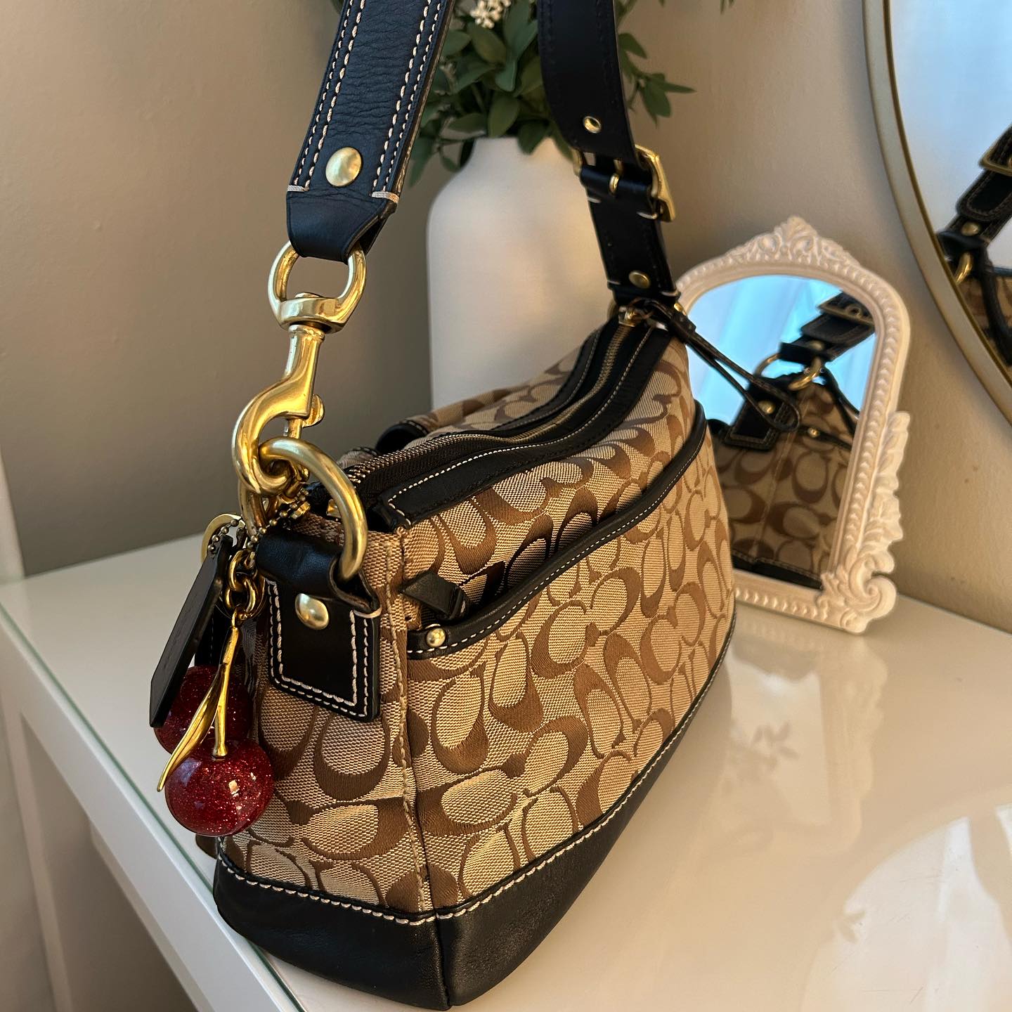 Black/Tan Bag