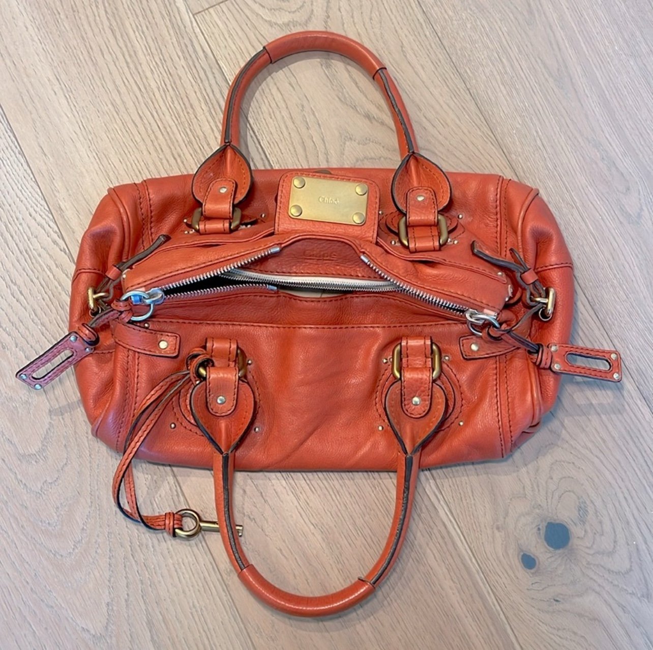 Chloé Paddington Leather Shoulder Bag