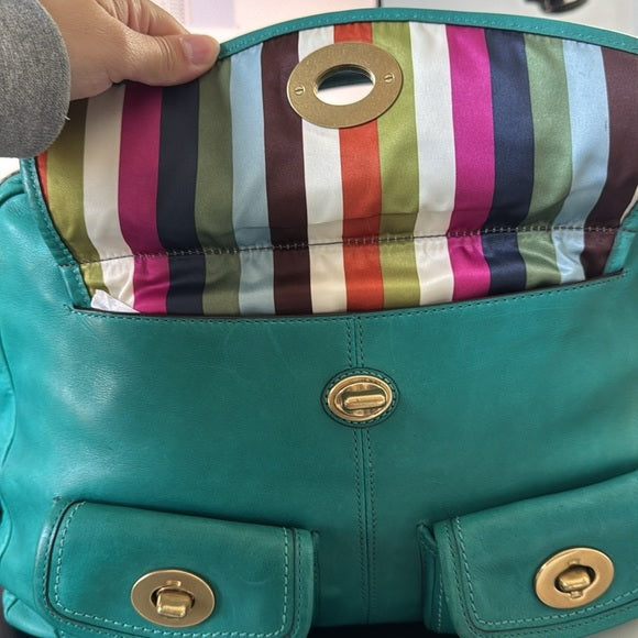 Coach Bleecker street limited edition Peyton legacy bag -rare
