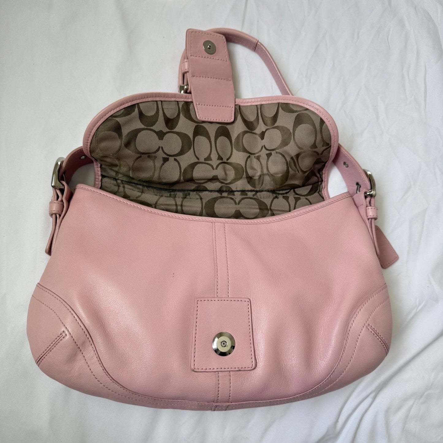Vintage Coach soho light pink