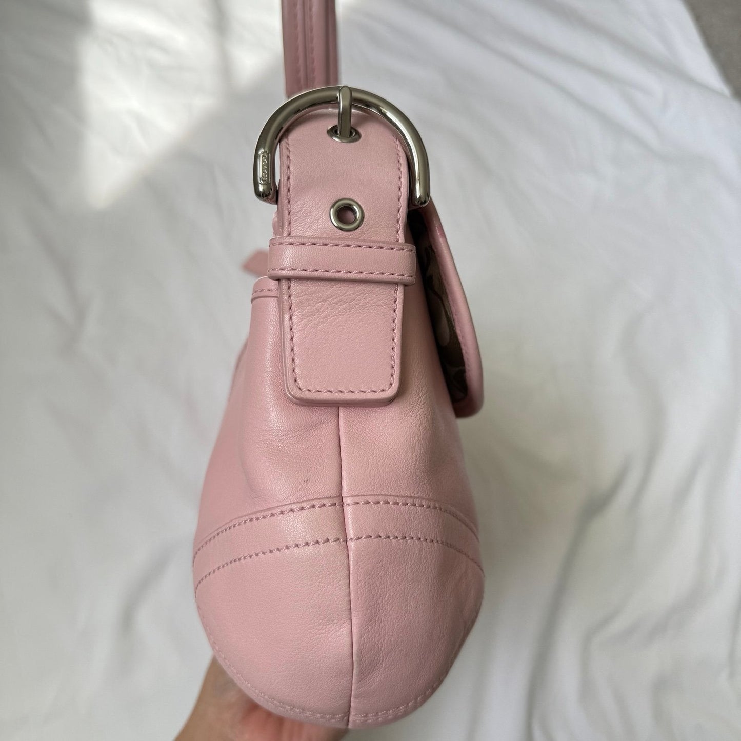 Vintage Coach soho light pink