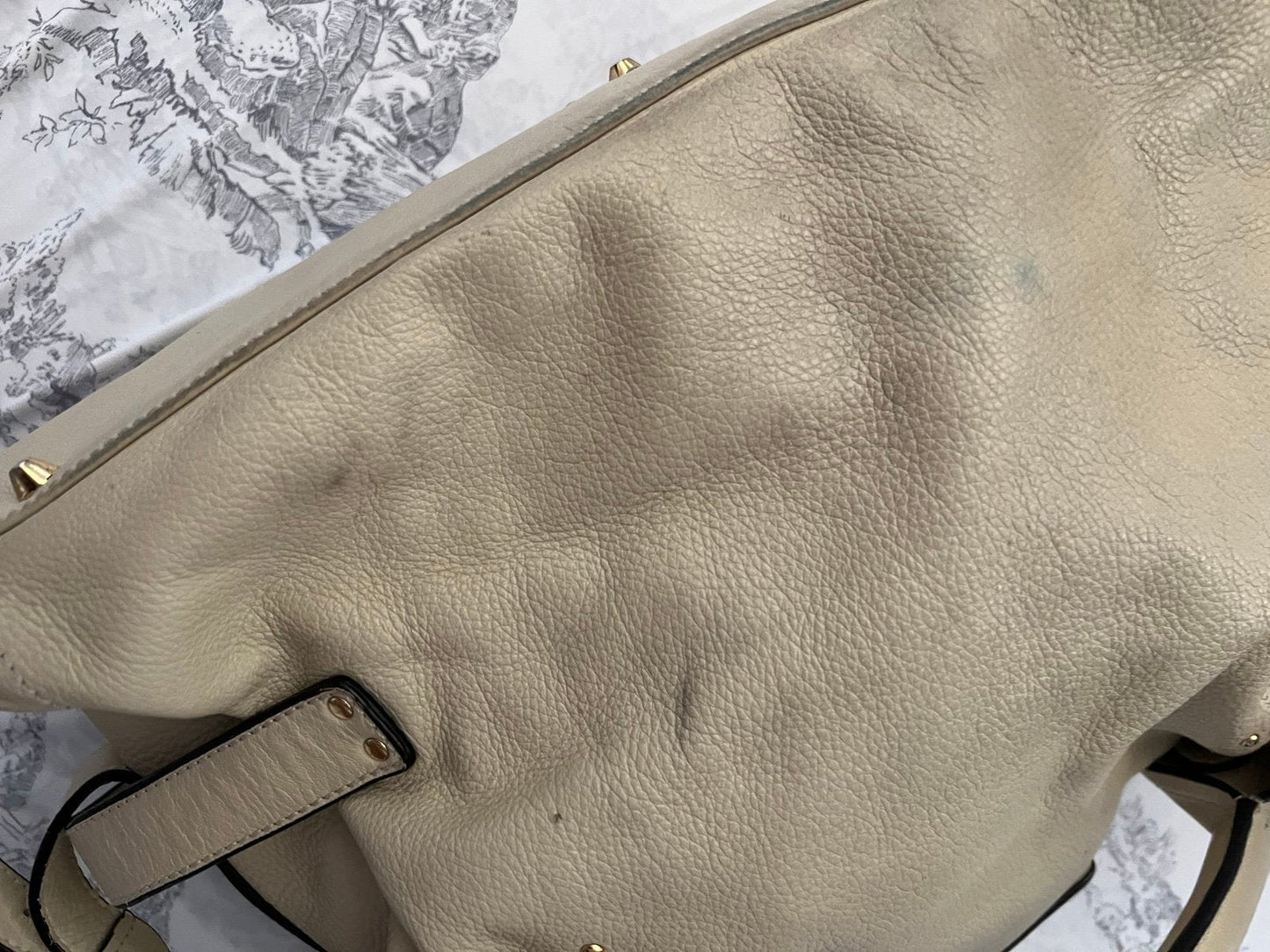 Cream Chloé Paddington Bag