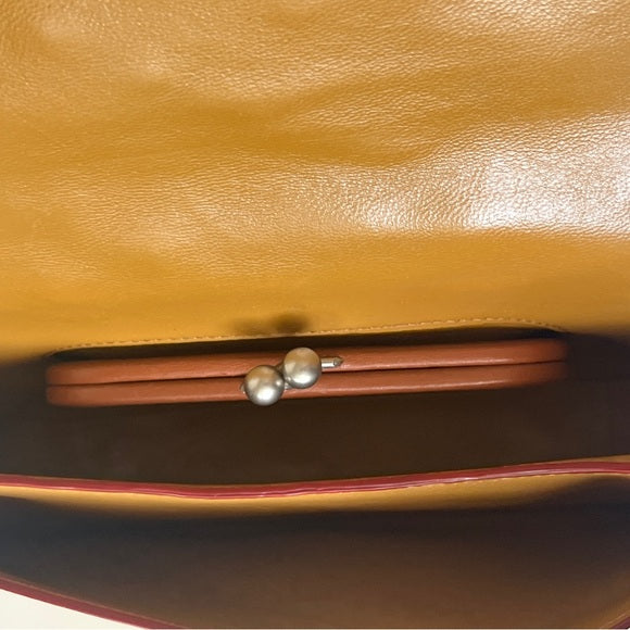 Coach Double Dinky With Chalk Wild Tea Rose 1941 Runway Collection