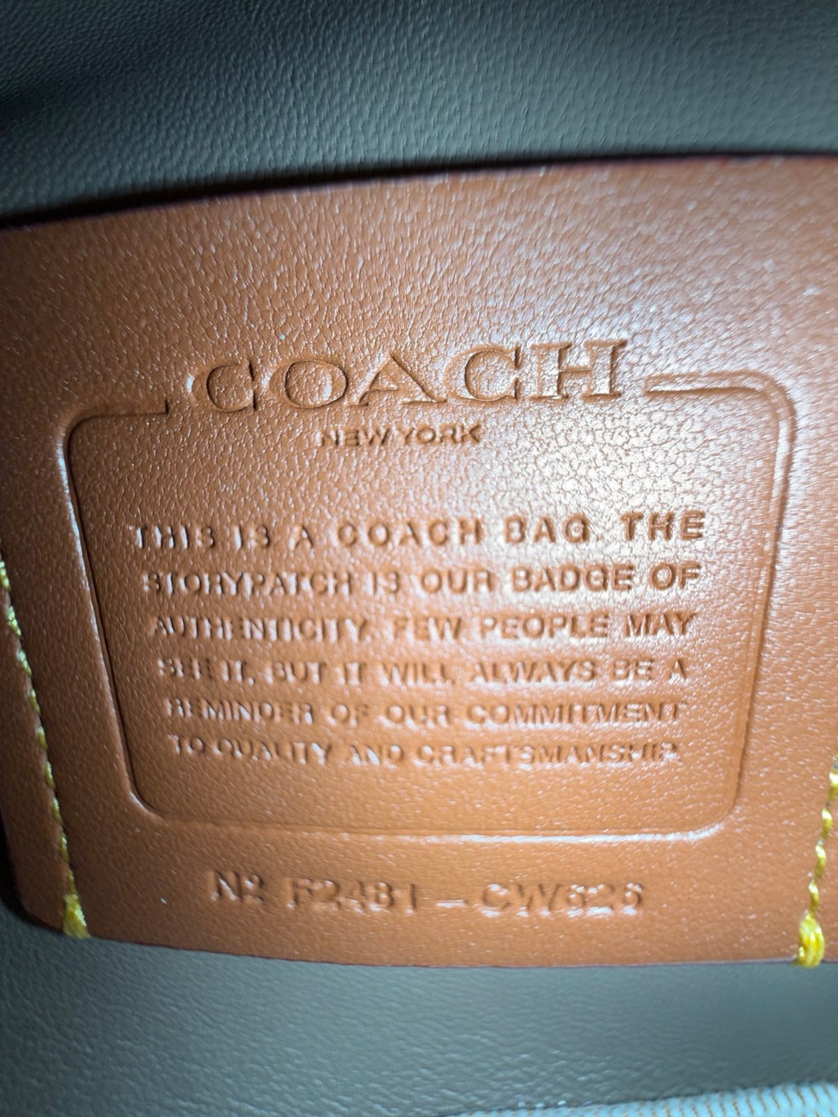 Coach Quilted Tabby 20 Suede Shoulder Bag