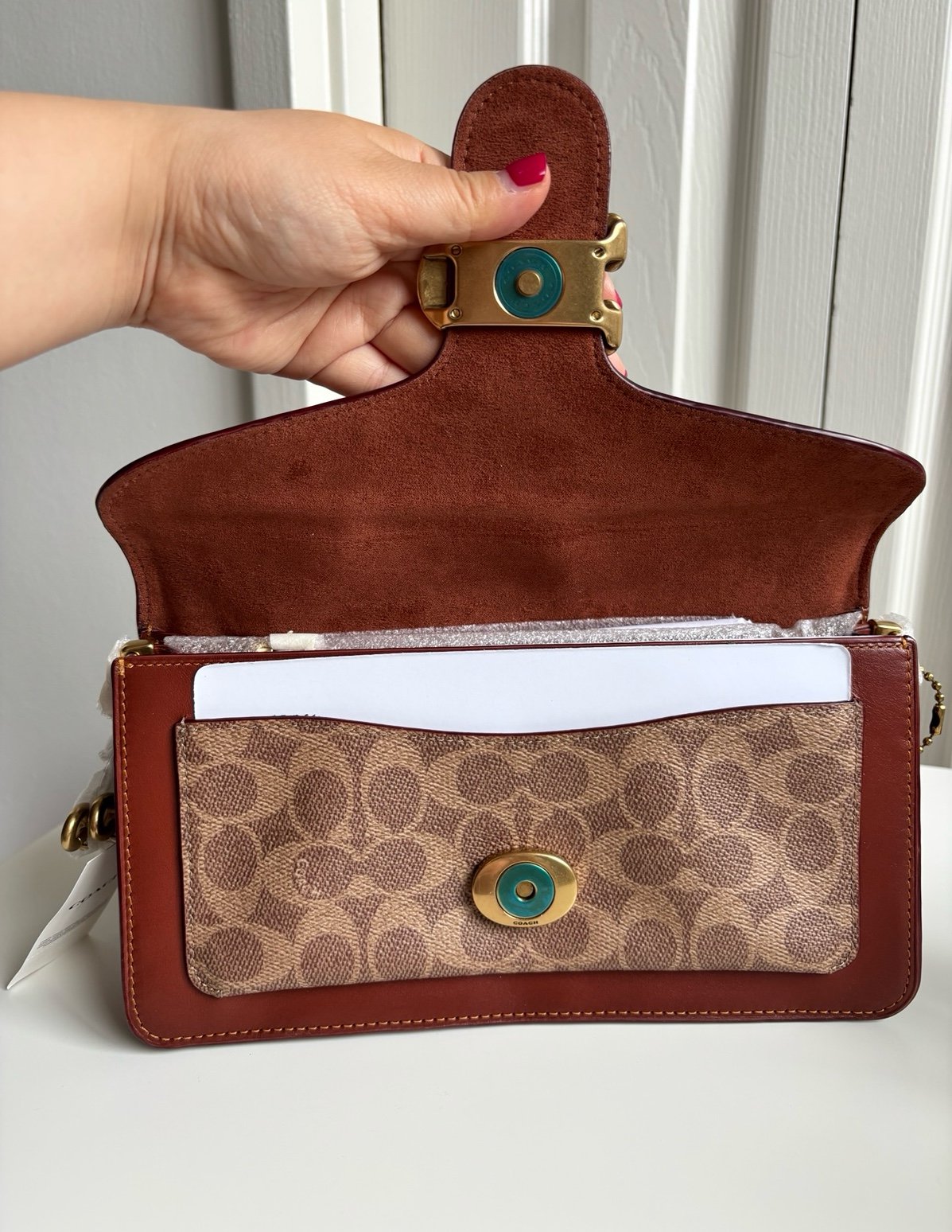 Coach Tabby Shoulder Bag 26 In Signature Canvas