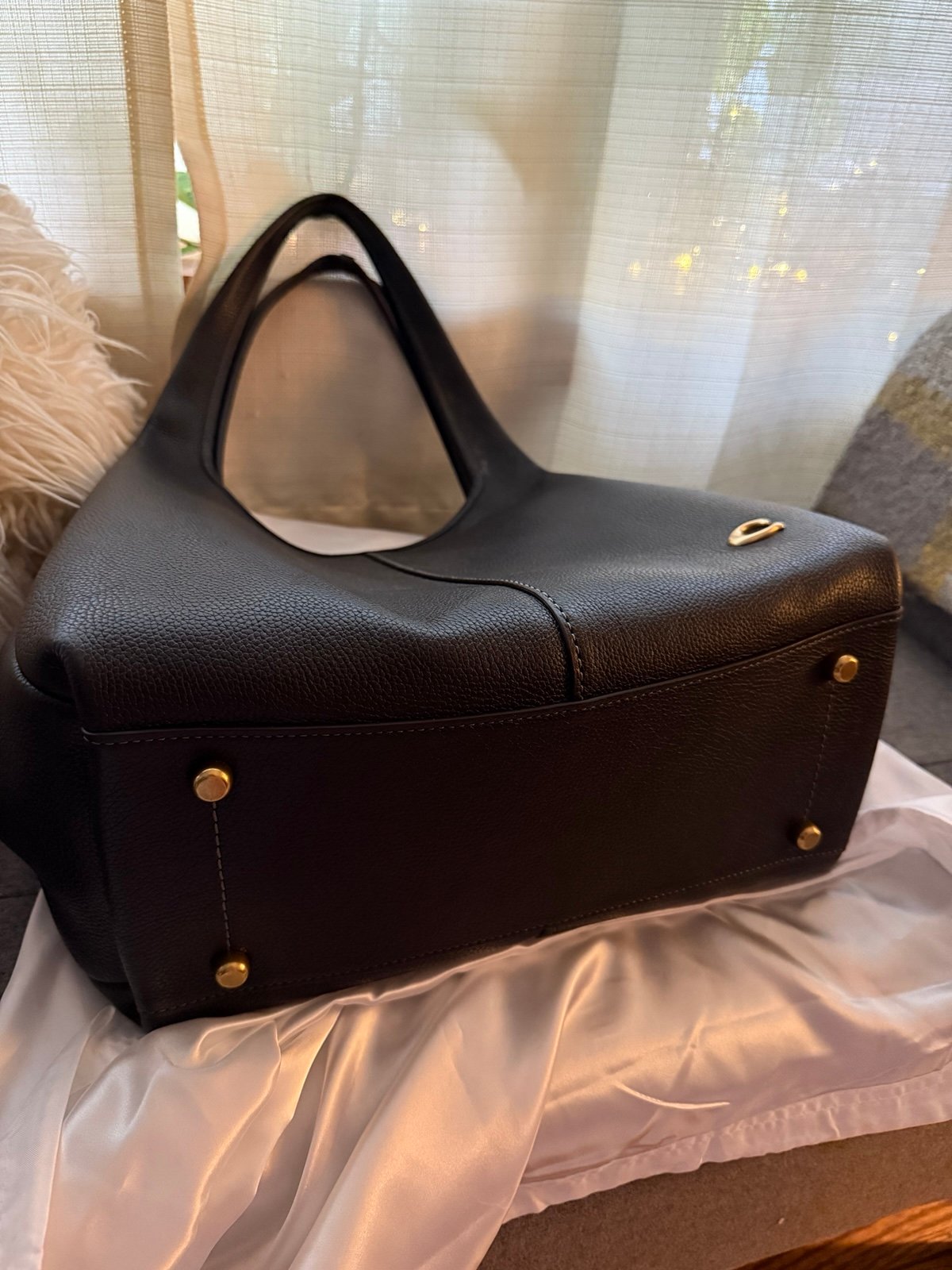 Coach Lana Shoulder Bag Black