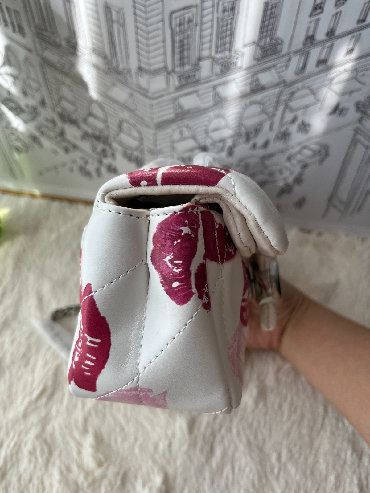 Coach kiss kiss quilted tabby 20