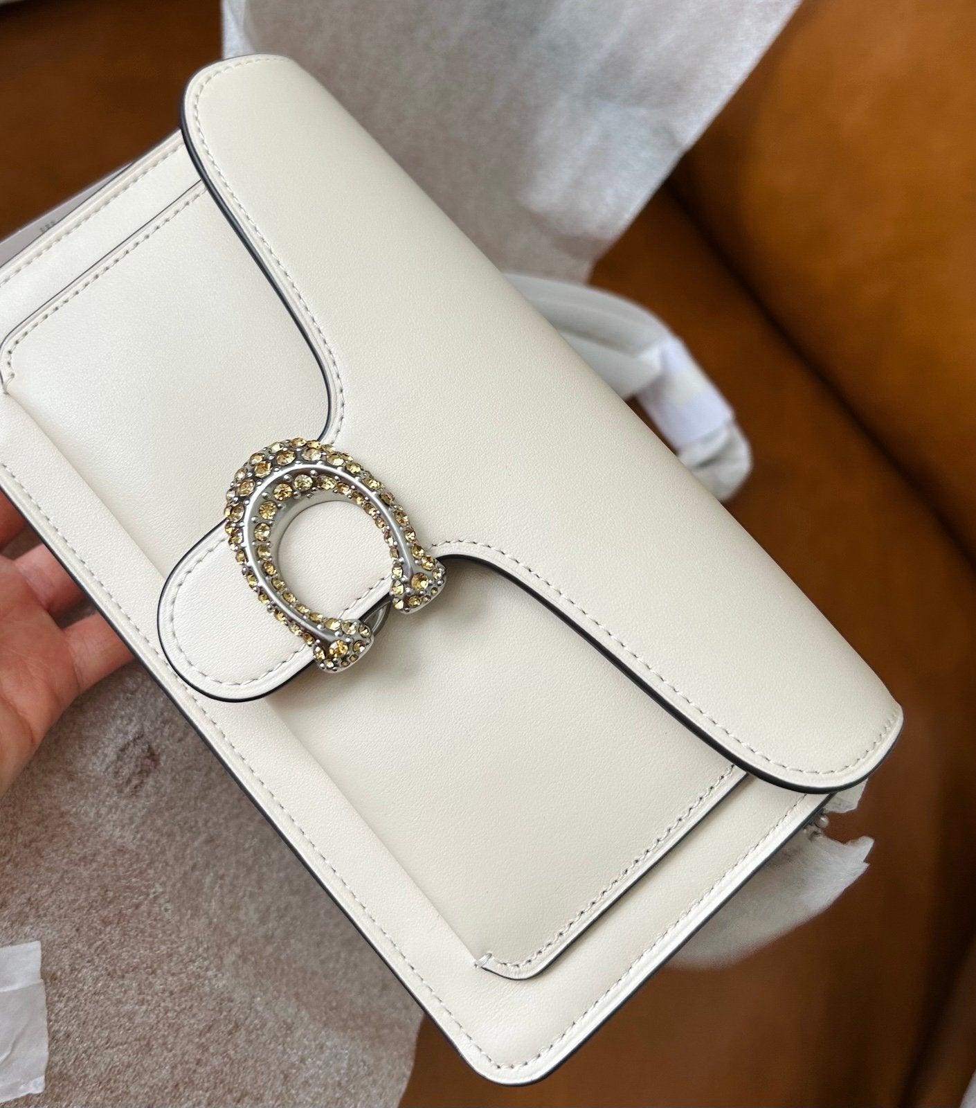 Coach Tabby Chain Clutch