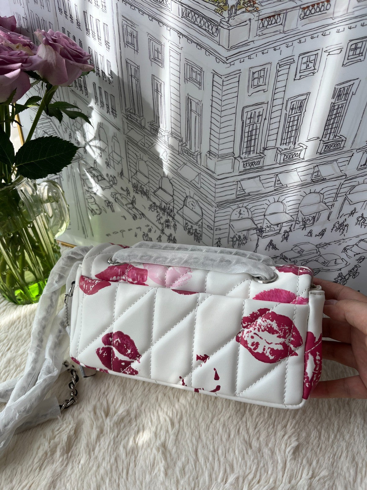 Coach kiss kiss quilted tabby 20