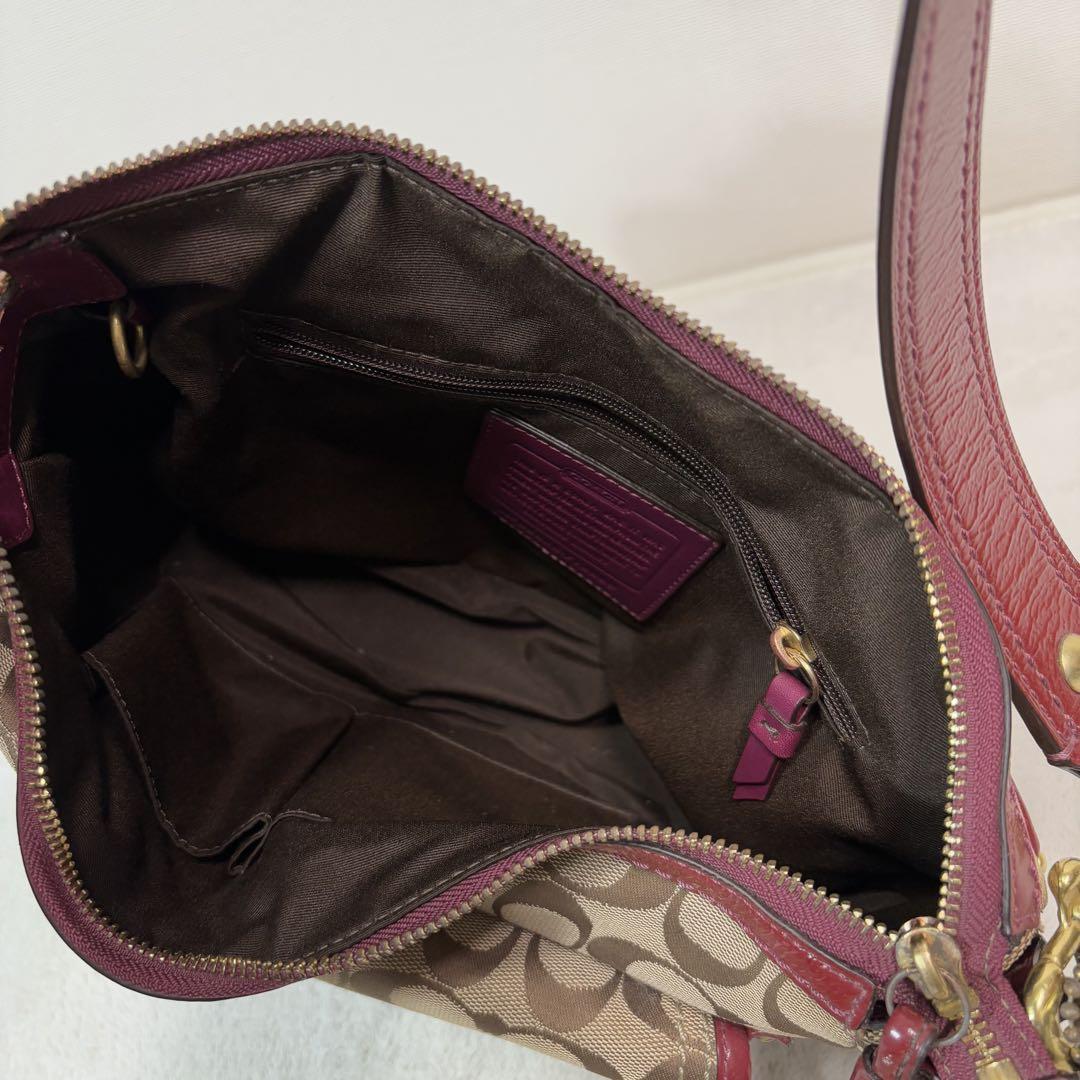 y2k Coach Legacy Turn Lock Shoulder Bag