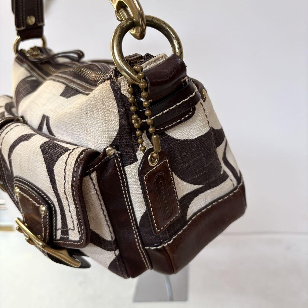 65th Coach Signature Legacy Shoulder Bag F90