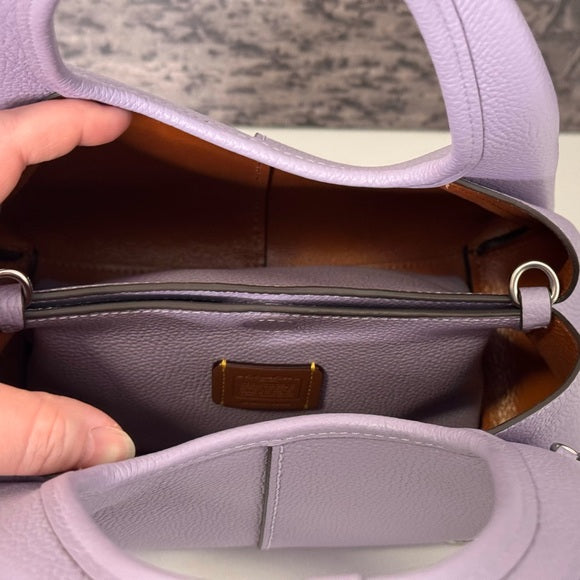 NWOT Coach Lana 23 Shoulder Bag in Soft Purple Leather CM545 HTF
