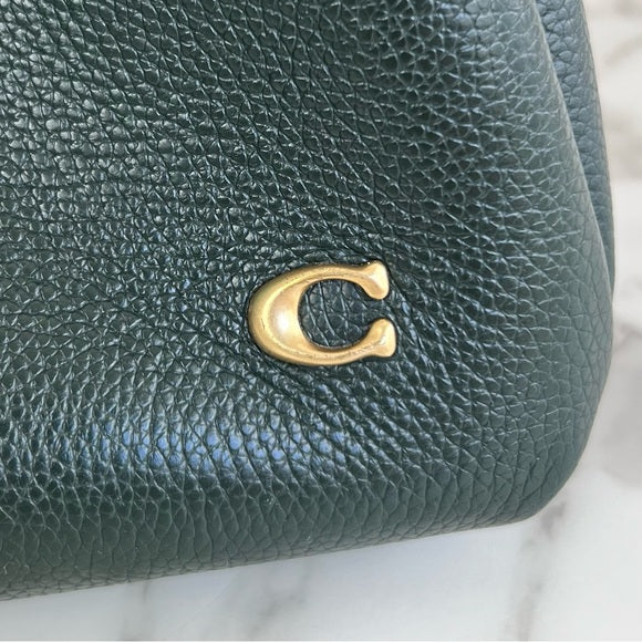 COACH Lana Shoulder Bag 23 In Colorblock Amazon Green Multi CM575 Crossbody