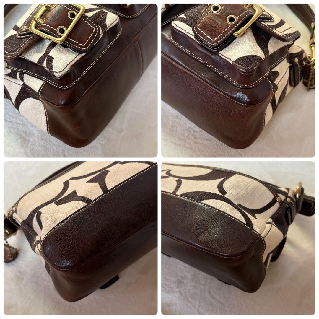 65th Coach Signature Legacy Shoulder Bag F90