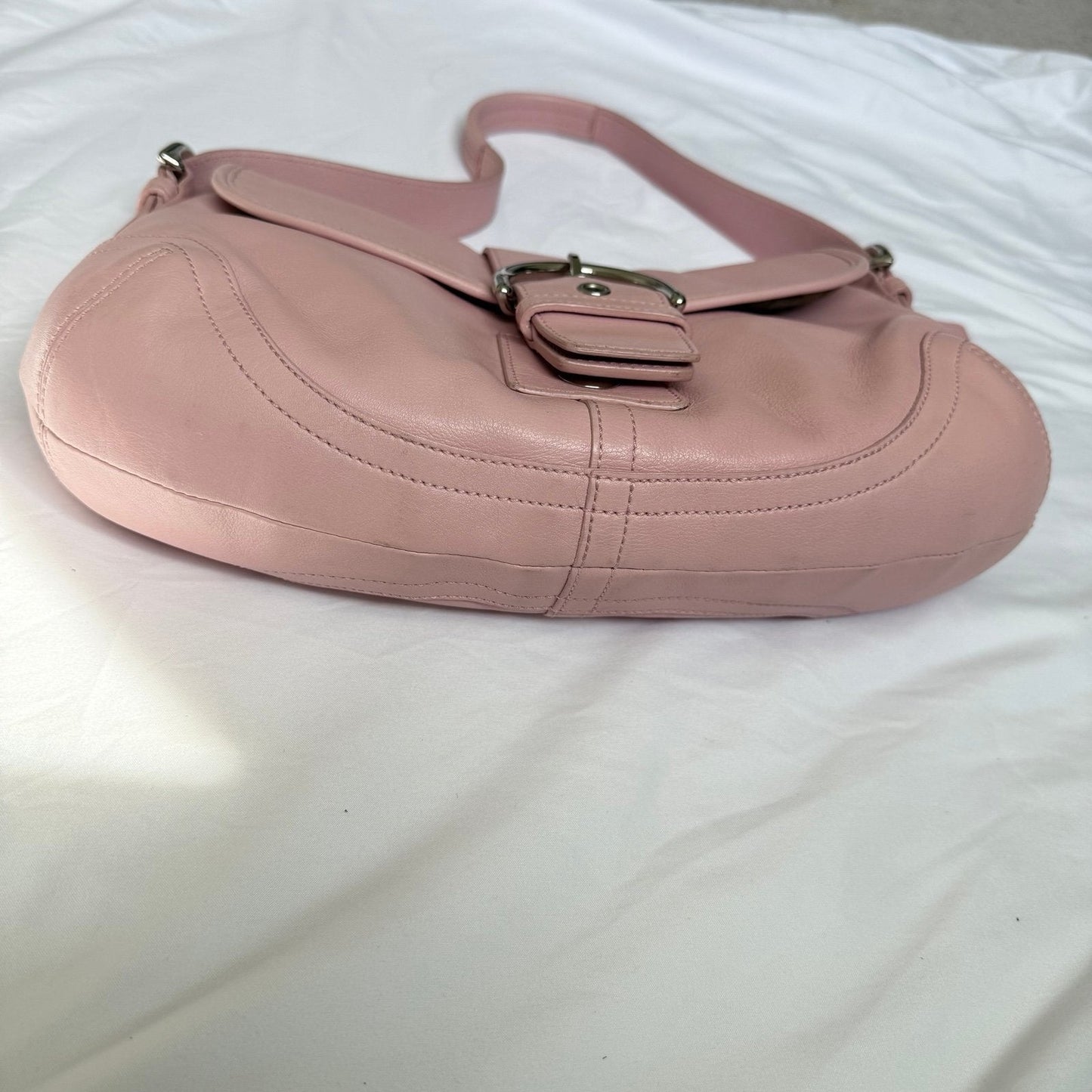 Vintage Coach soho light pink
