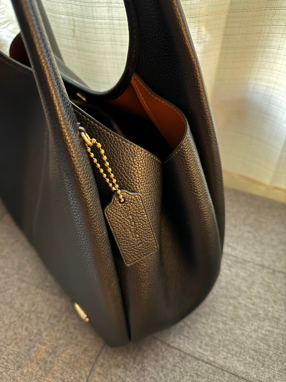 Coach Lana Shoulder Bag Black