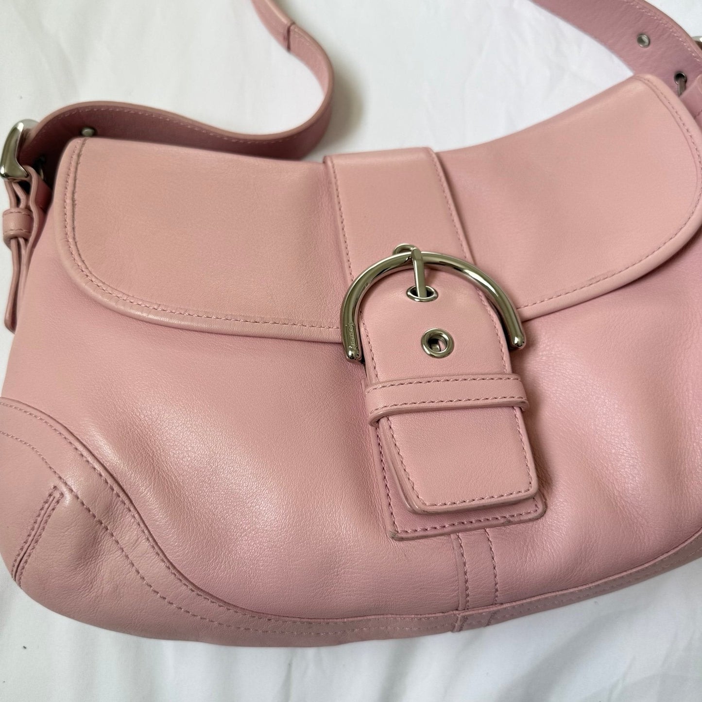 Vintage Coach soho light pink