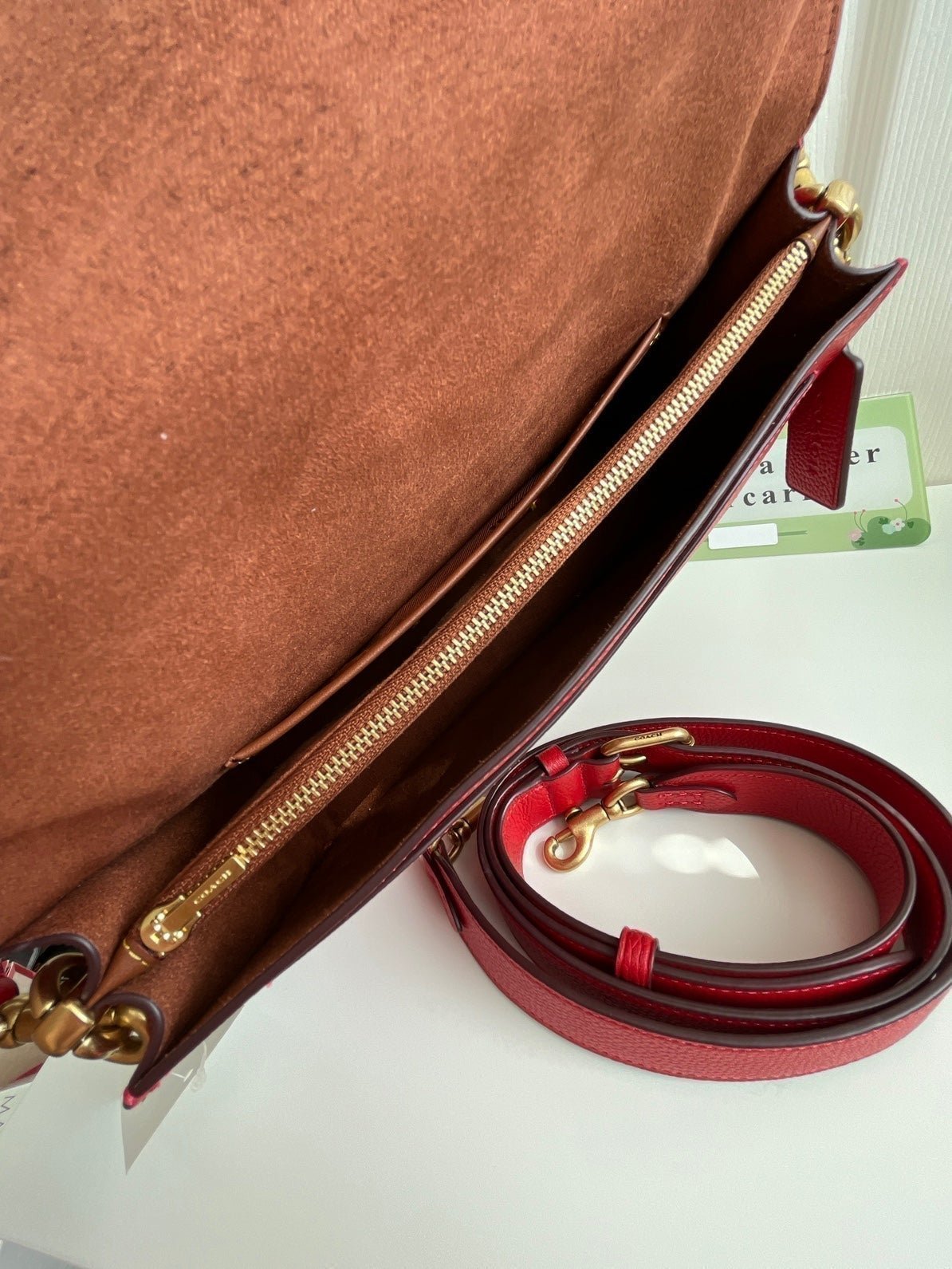 NWT Coach Tabby Shoulder Bag 26 Red FIRM PRICE