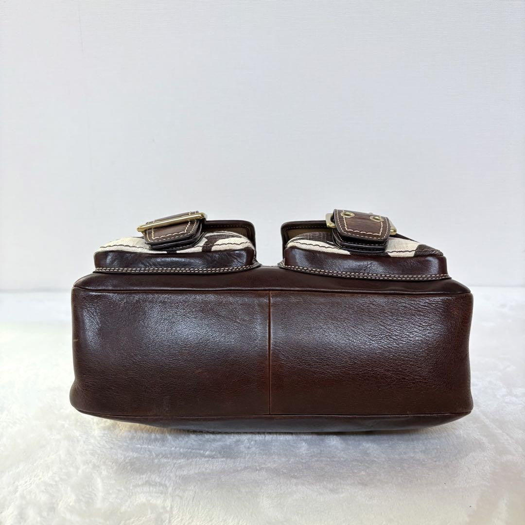 65th Coach Signature Legacy Shoulder Bag F90
