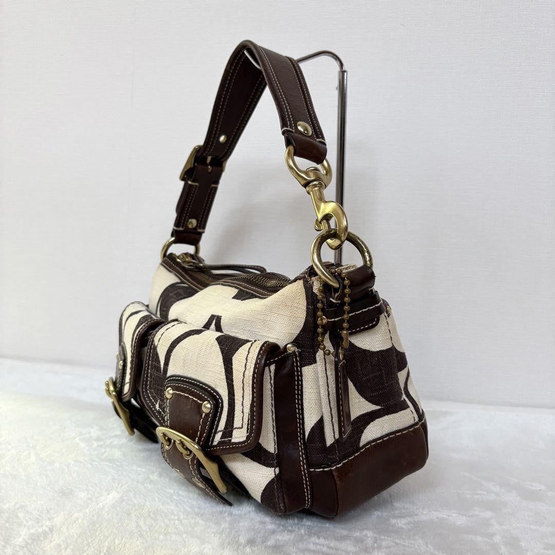 65th Coach Signature Legacy Shoulder Bag F90