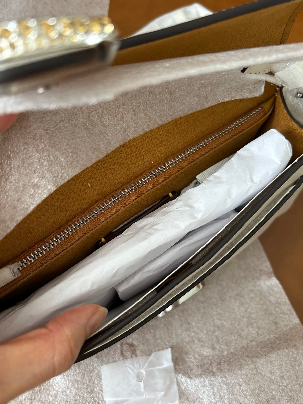 Coach Tabby Chain Clutch