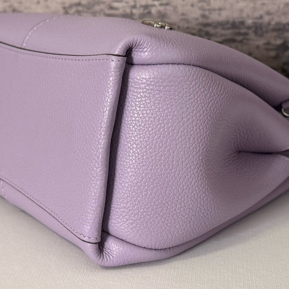 NWOT Coach Lana 23 Shoulder Bag in Soft Purple Leather CM545 HTF