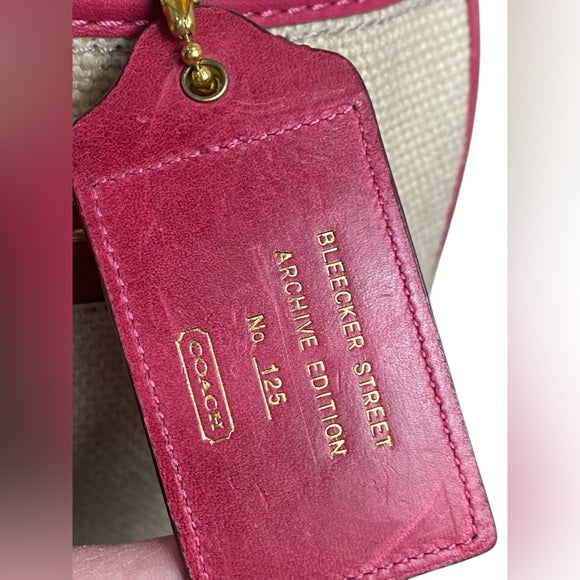 Coach Ellie Limited Archive Edition Bleeker Street Legacy #125 12281 Turnlock