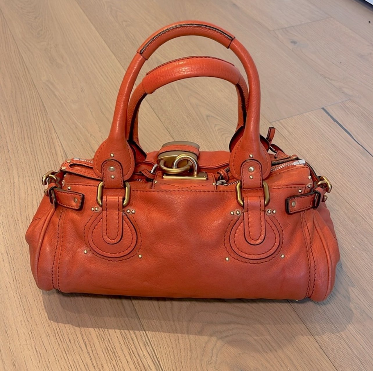 Chloé Paddington Leather Shoulder Bag