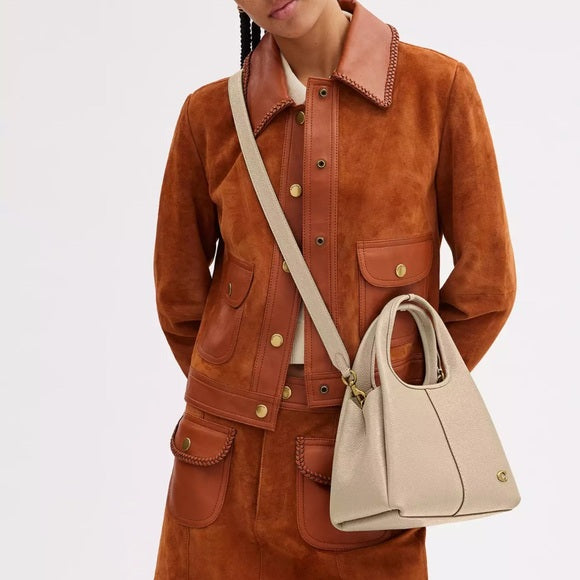 COACH Lana Shoulder Bag 23 Ivory