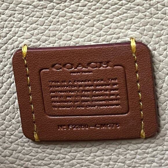 Coach Lana 23 + Large Ski Bear Charm