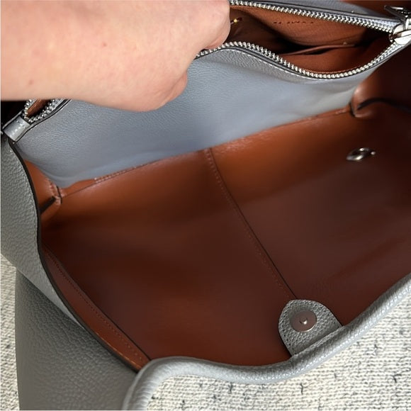 Coach • Lana Shoulder Bag in Blue Gray