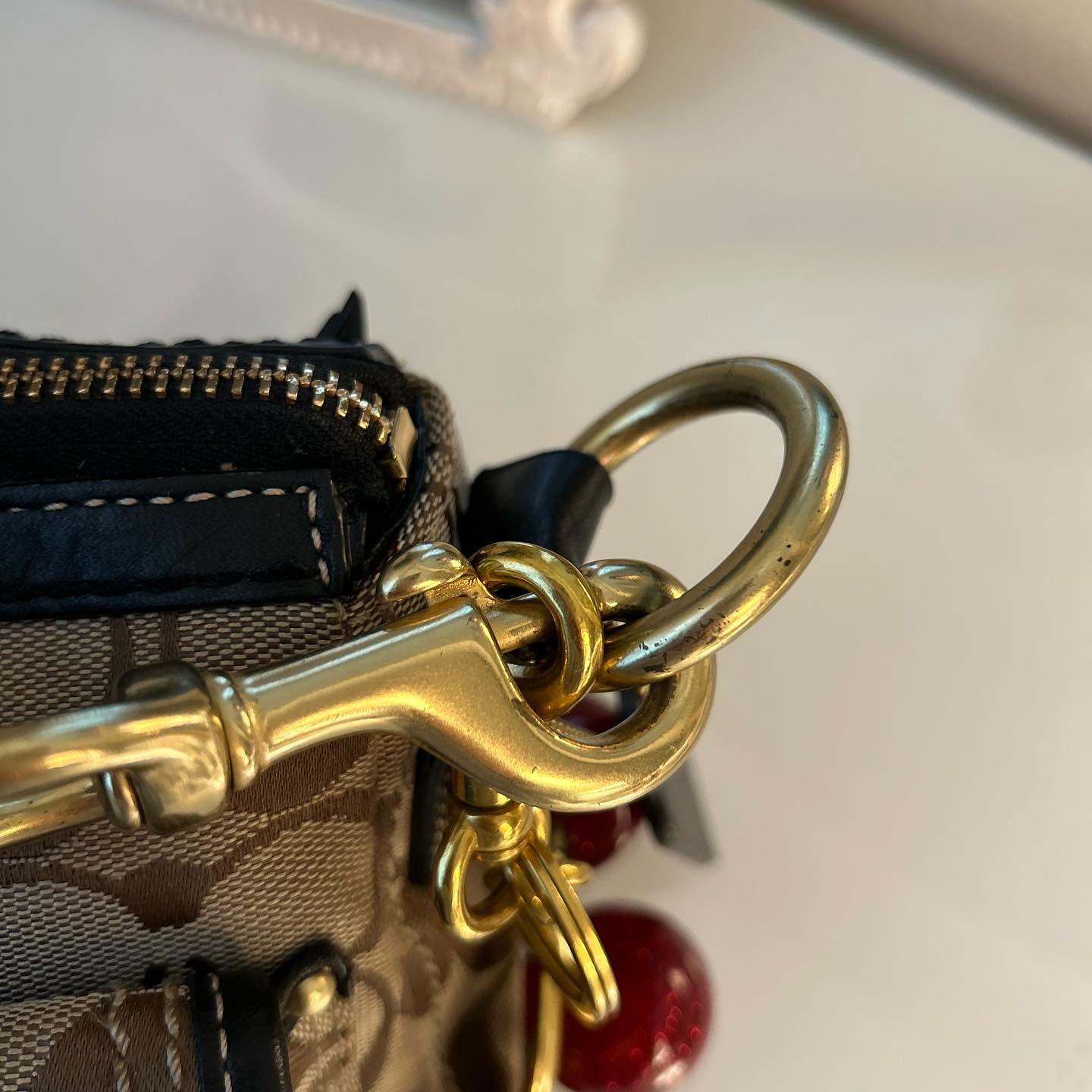 Black/Tan Bag