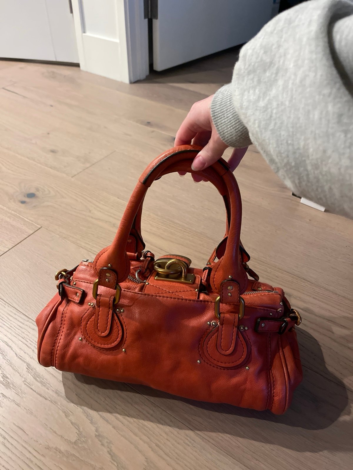 Chloé Paddington Leather Shoulder Bag