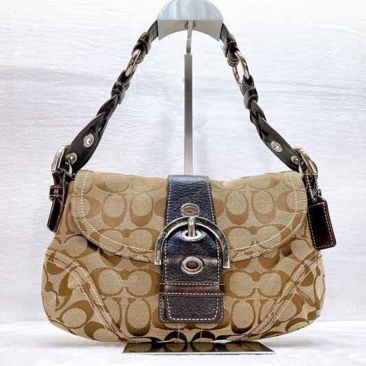 Coach Soho One Shoulder Canvas Bag y2k MMMa56