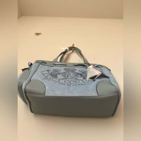 Viral Juicy Couture UK Blue Gray Daydreamer Tote Bag