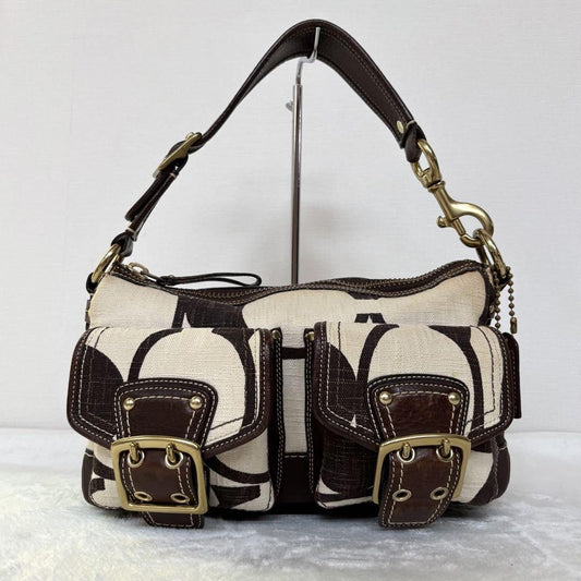 65th Coach Signature Legacy Shoulder Bag F90