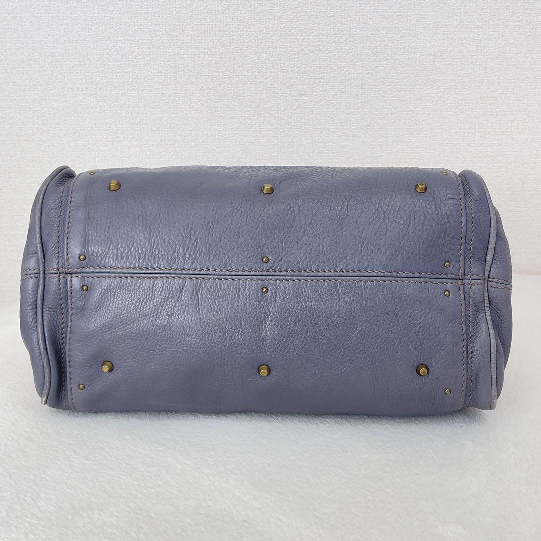 Chloe Paddington Handbag Padlock Leather Rare Color
