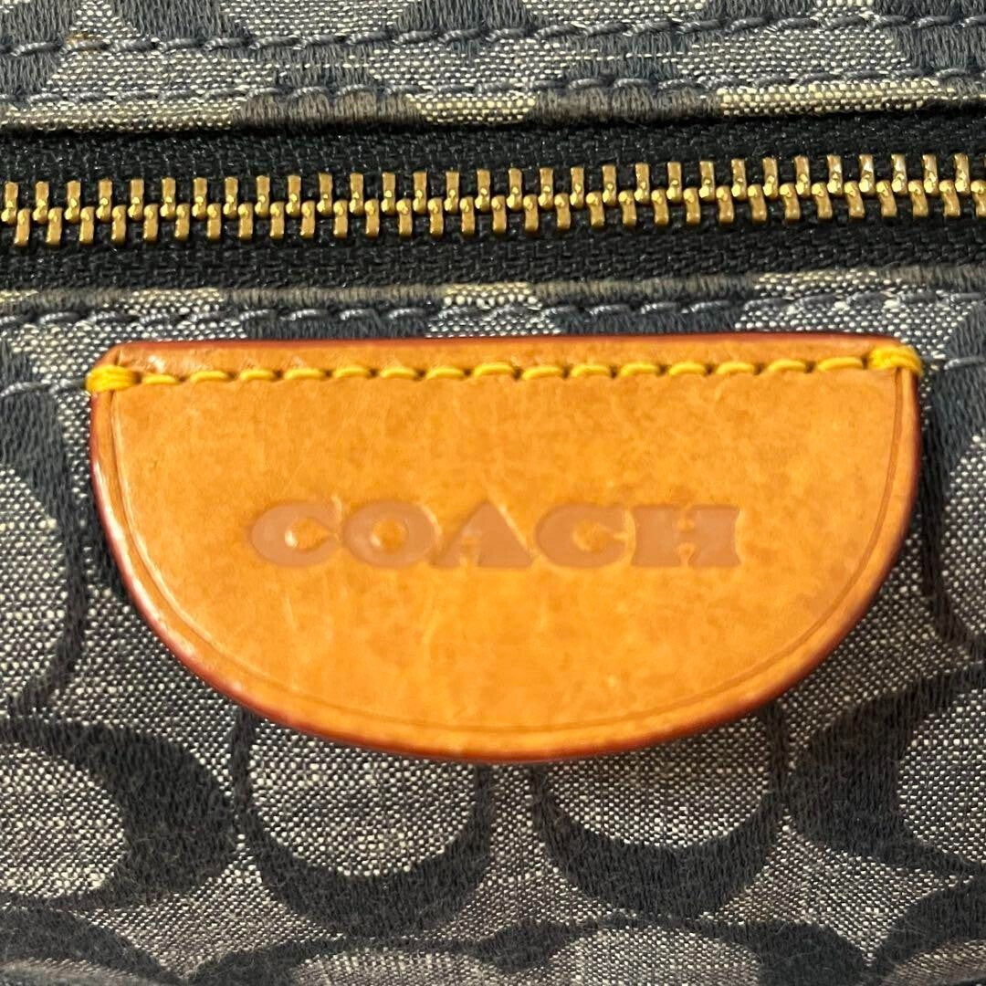 Authentic Coach hand bag Legacy Turnlock Shoulder  65th  canvas rare y2k vintage