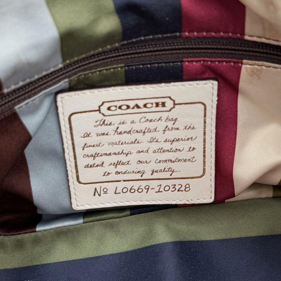 Coach Legacy 65th Turnlock Shoulder Bag H55