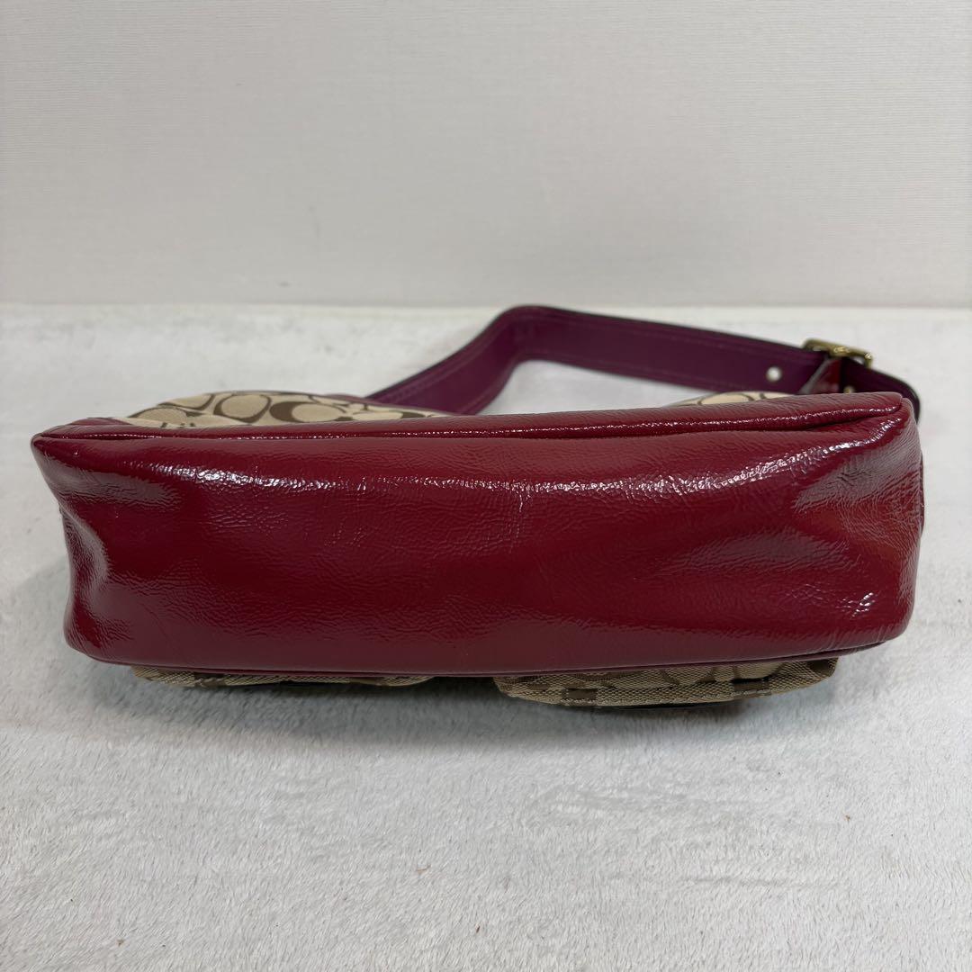 y2k Coach Legacy Turn Lock Shoulder Bag