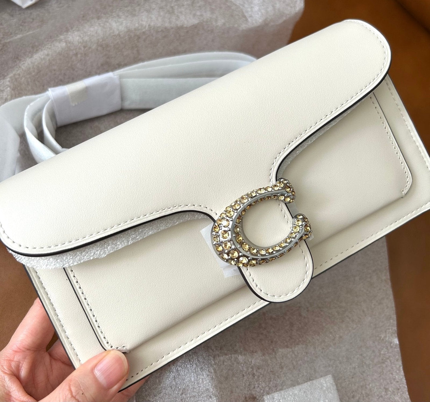 Coach Tabby Chain Clutch
