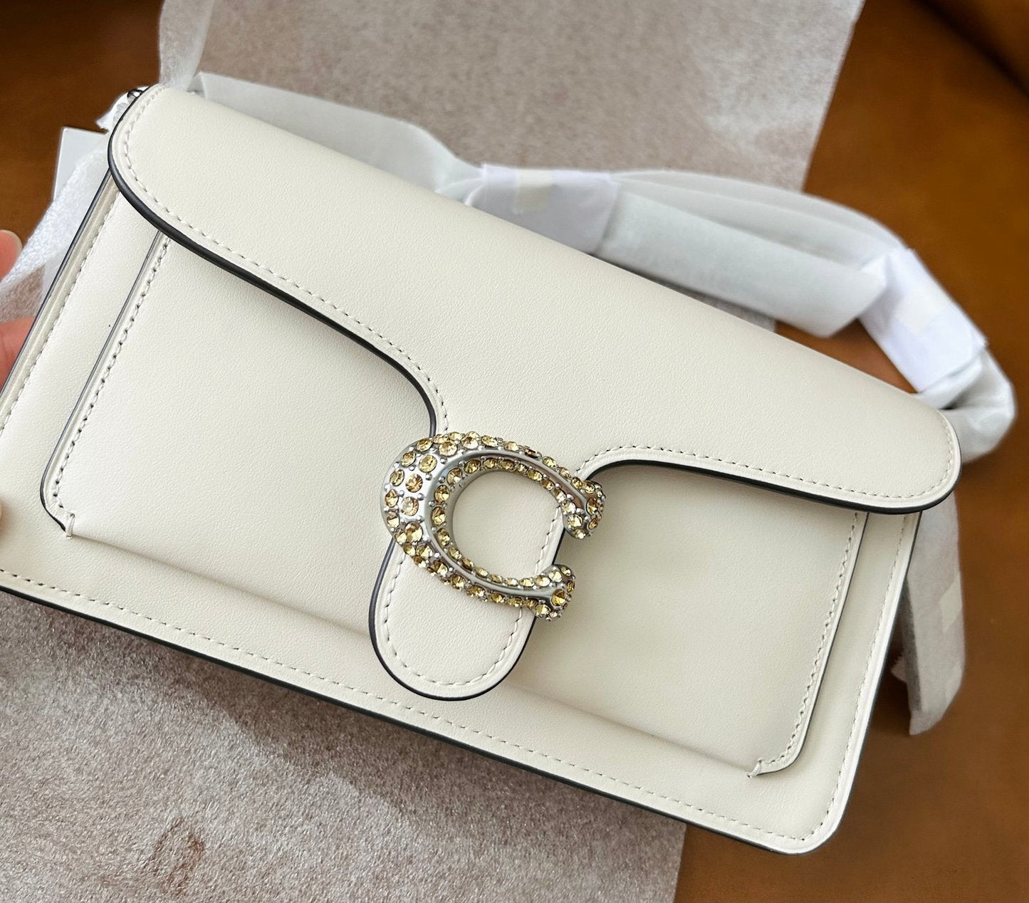 Coach Tabby Chain Clutch