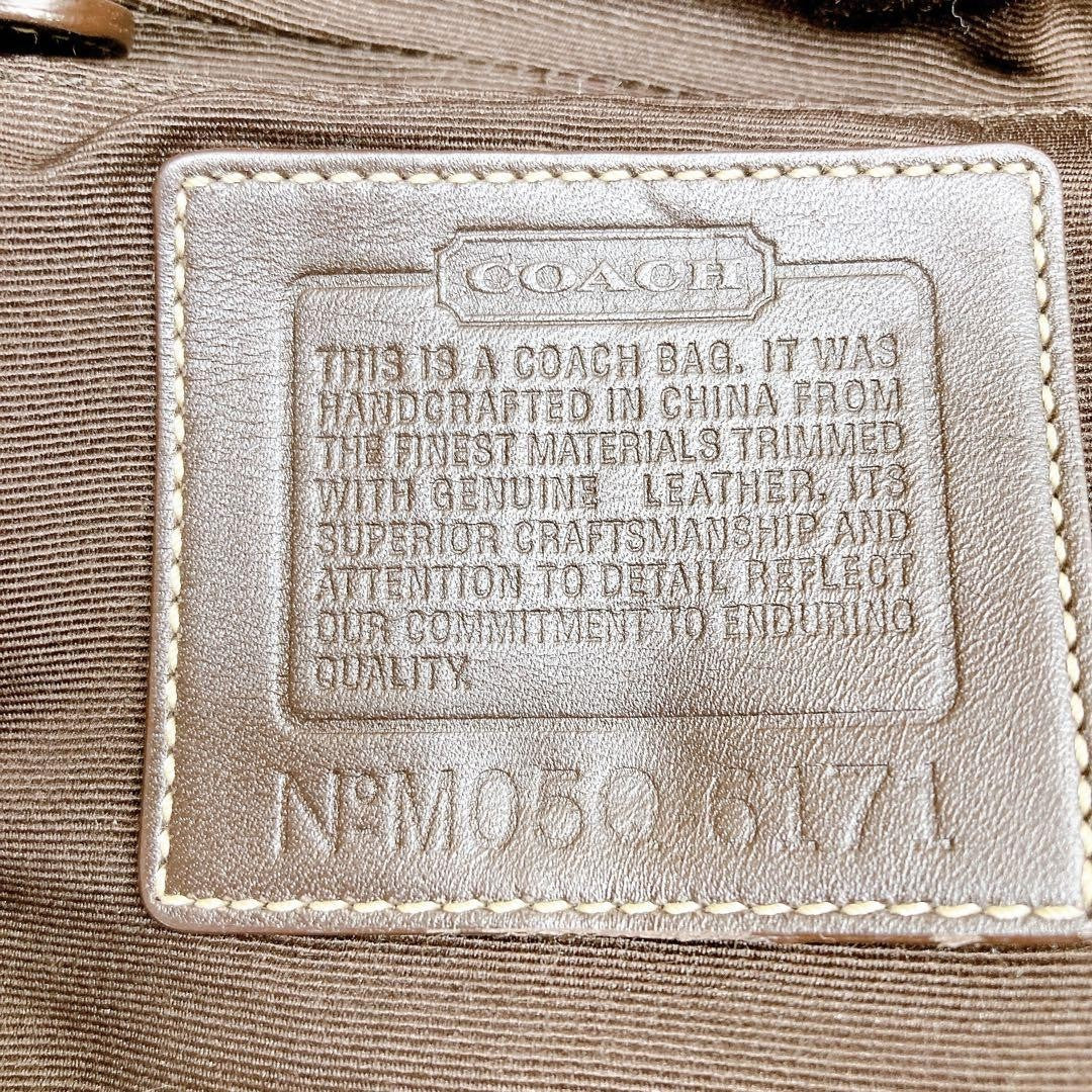 Coach Soho One Shoulder Canvas Bag y2k MMMa56