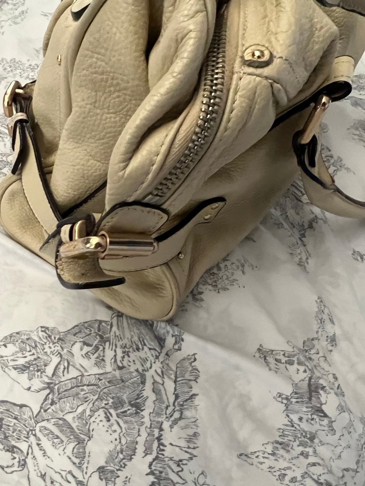 Cream Chloé Paddington Bag