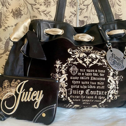Vintage Juicy Couture Daydreamer & Wristlet