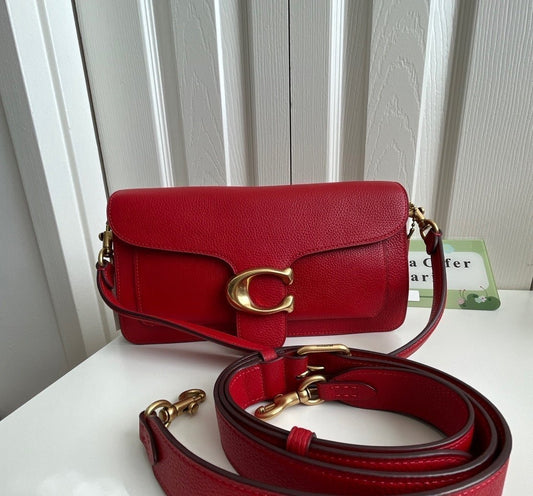 NWT Coach Tabby Shoulder Bag 26 Red FIRM PRICE