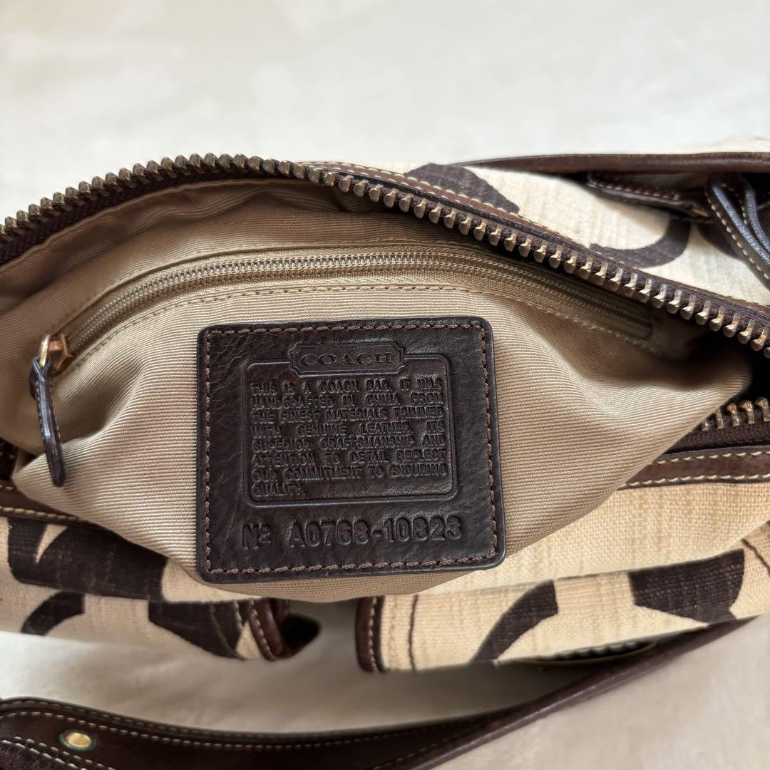 65th Coach Signature Legacy Shoulder Bag F90
