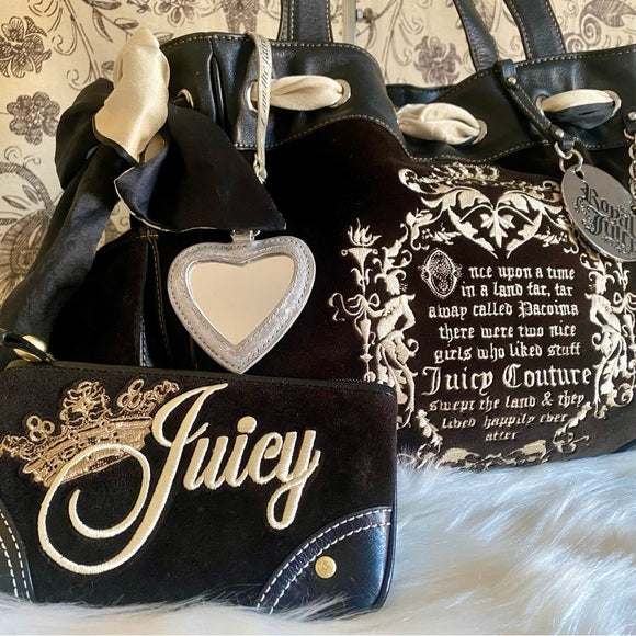 Vintage Juicy Couture Daydreamer & Wristlet