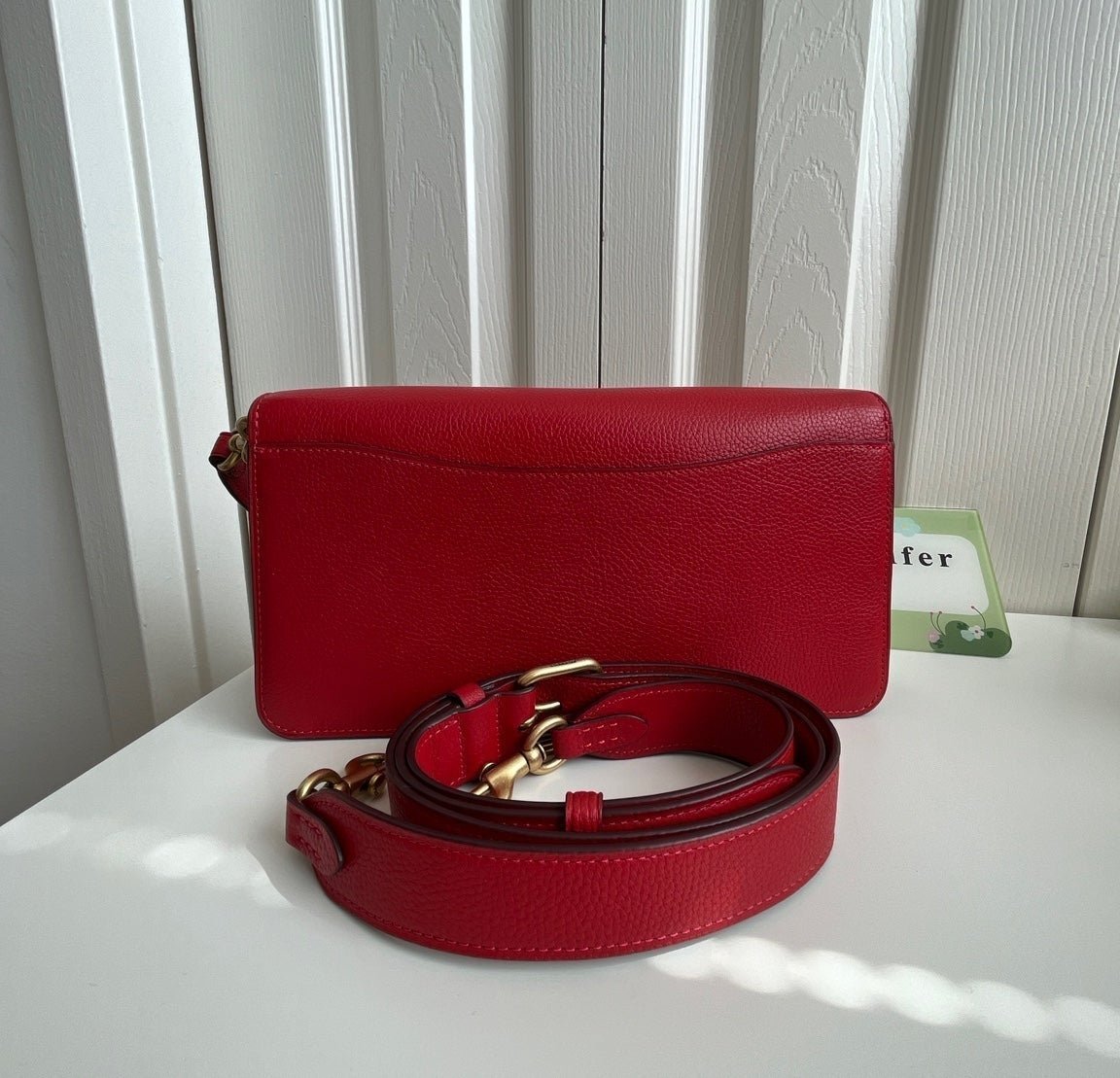 NWT Coach Tabby Shoulder Bag 26 Red FIRM PRICE