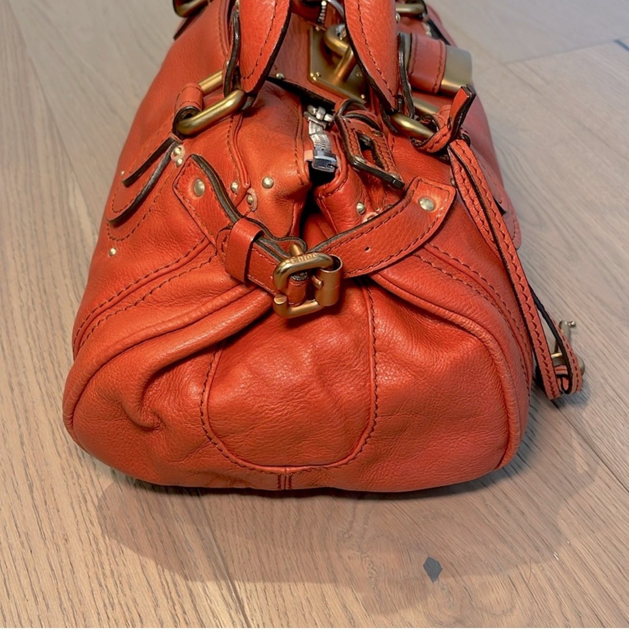 Chloé Paddington Leather Shoulder Bag